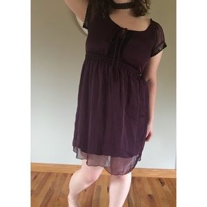 Morbid Threads Purple Dress